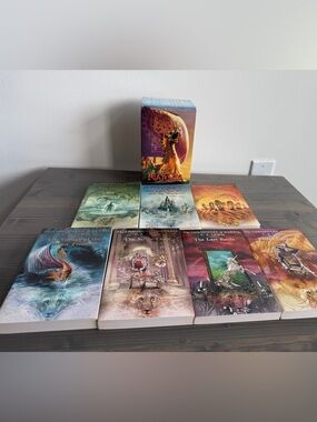 Vintage Chronicles of Narnia box set
By C.S. Lewis
7 books